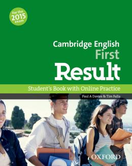 CAMBRIDGE ENGLISH FCE RESULT STUDENT´S BOOK