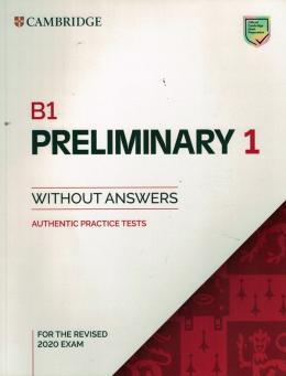 CAMBRIDGE ENGLISH PRELIMINARY 1: STUDENT´S BOOK